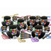 Galaxy Multicolor New Year's Party Kit for 50 Guests