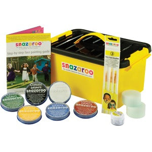 Snazaroo Mini Starter Face Painting Kit, 14 Pieces