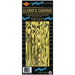 Gold 1-Ply Metallic Curtain, 8 ft x 3 ft