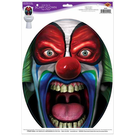 UNDER THE LID SCARY CLOWN PEEL N PLACE