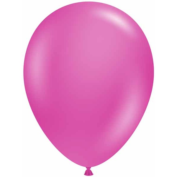 TUFTEX 5 Inch Pixie Pink Latex Balloons, 50 Count