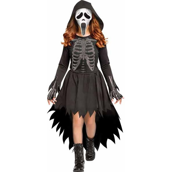 Skele-Stone Ghost Face Child Costume, Large 12/14