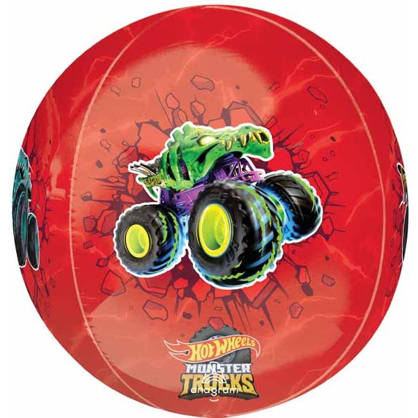 Hot Wheels Trucks 16-Inch Orbz Foil Balloon