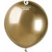 Gemar 19-Inch Shiny Gold #088 Latex Balloons, 25 Count