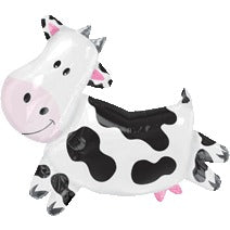 30-Inch Cow-Shaped Foil Balloon