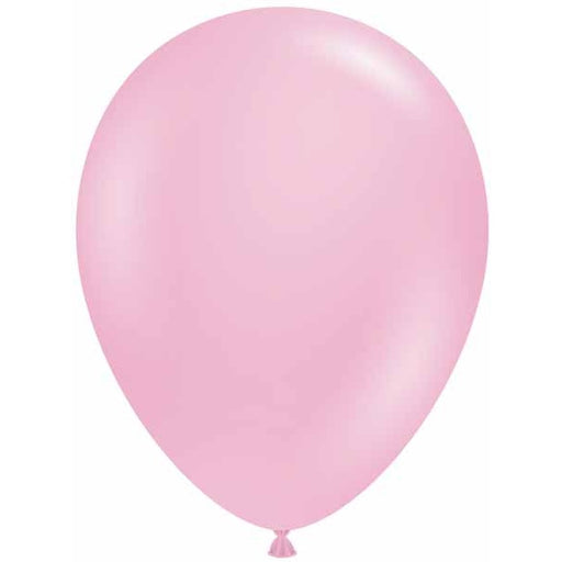 TUFTEX 11-Inch Standard Pink Latex Balloons, 100 Count