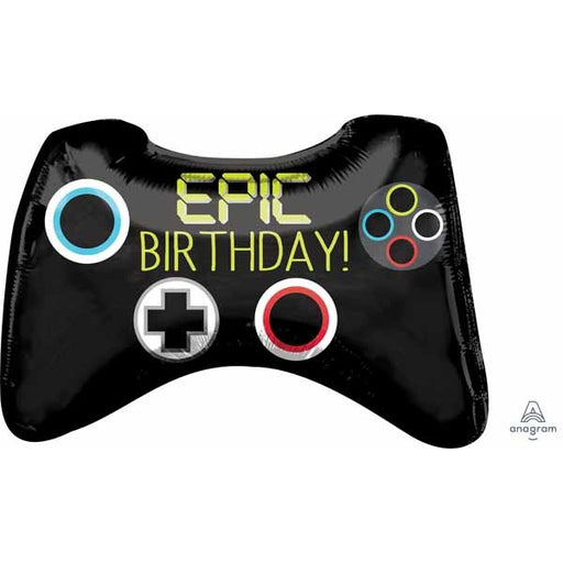 28-Inch Epic Party Game Controller Foil Balloon