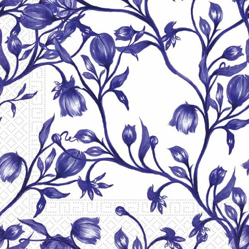 Blue Porcelain 3-Ply Luncheon Napkins, 20 Pack