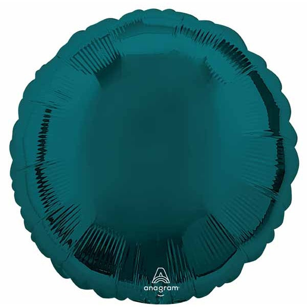 Aquamarine 18 Inch Round Foil Balloon