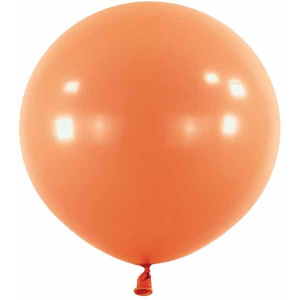 Terracotta 24-Inch Latex Balloons, 4-Pack