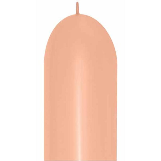 Sempertex 360 Peach Blush Latex Balloons, 50 Count