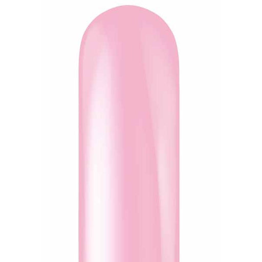 TUFTEX 260 Baby Pink Latex Balloons, 50 Count