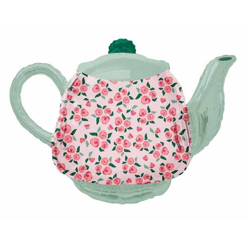 TUFTEX Tea Time Teapot Foil Balloon, 36 Inch