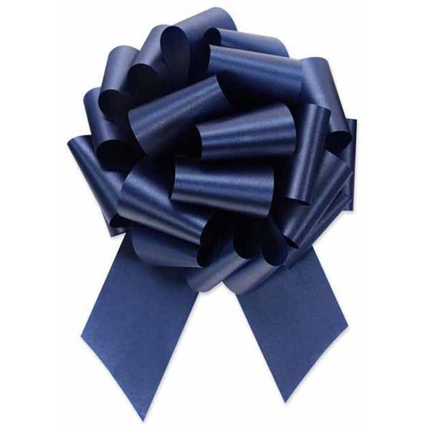 Navy 8-Inch Poly Pull Bow