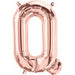 34-Inch Rose Gold Letter Q Balloon