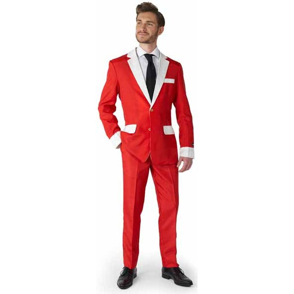 Suitmeister Men's Santa Faux Fur Suit, XX-Large