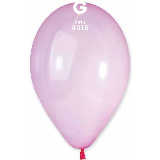 Gemar 13" Pastel Pink #016 Latex Balloons, 50 Count