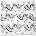 Musical Notes Bandana, 22 x 22 Inches