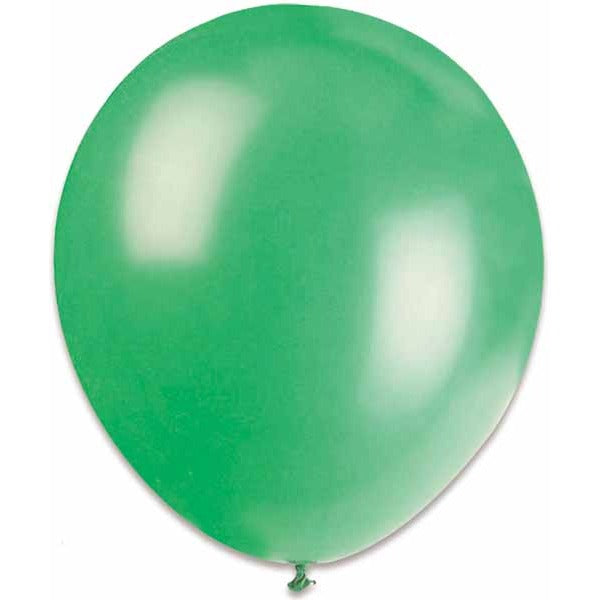 Trico Green 12-Inch Latex Balloons, 100 Pack