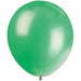 Trico Green 12-Inch Latex Balloons, 100 Pack