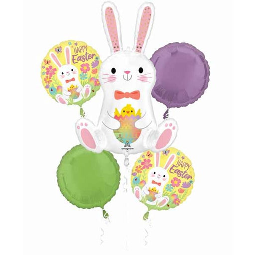 Easter Bunny Love Foil Balloon Bouquet