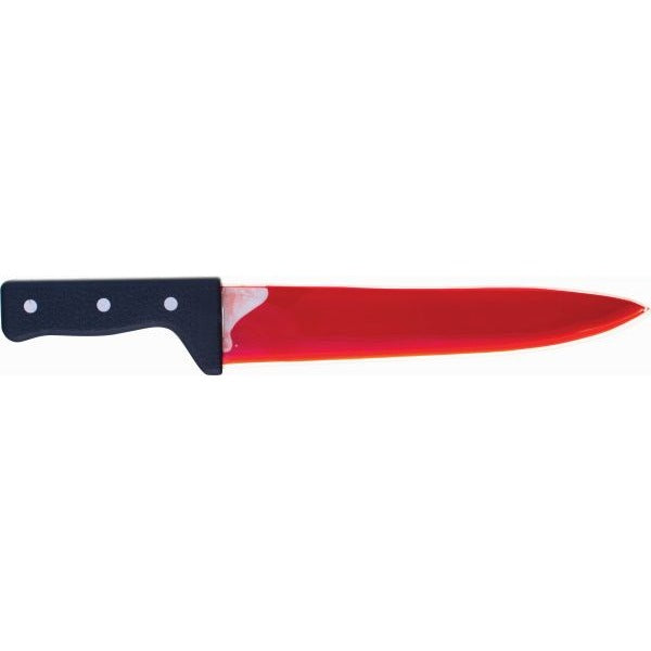 Realistic Bleeding Butcher Knife Costume Prop