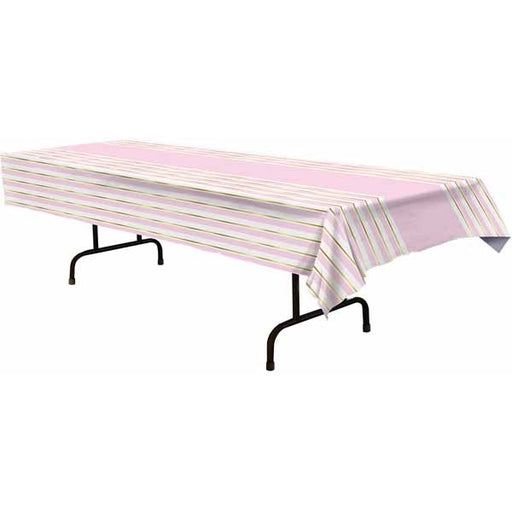 STRIPED TABLECOVER