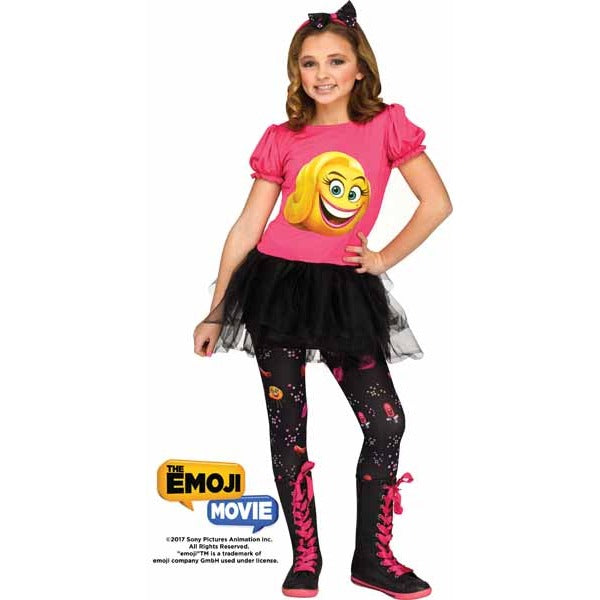 The Emoji Movie Smiler Child Costume, Large 12-14