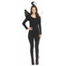 Black and White Two-Tone Angel Wings