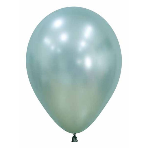 Sempertex 5" Silk Cool Mint Latex Balloons, 50 Pack
