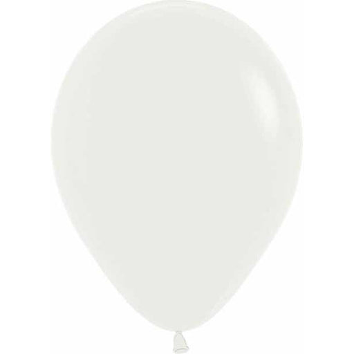 Sempertex Almond White 11" Latex Balloons, 50 Count