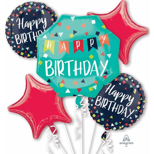 Reason to Celebrate Birthday Foil Balloon Bouquet