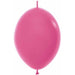 Sempertex Fuchsia 6-Inch Link-O-Loons Latex Balloons, 50 Count