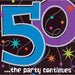 The Party Continues 50th Birthday Luncheon Napkins, 16 Count