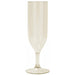 Beige Reusable Champagne Glasses, 2 Pack