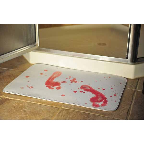 Bloody Halloween Decorative Mat, 15 x 23 Inches