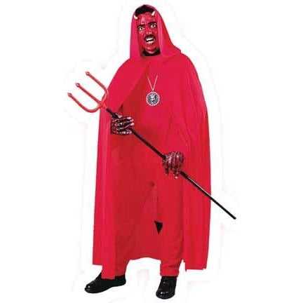 Red Hooded Costume Cape
