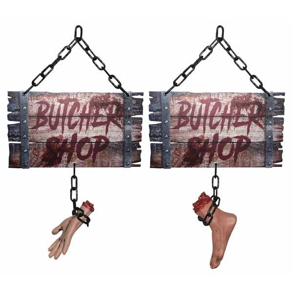 23.5" BUTCHER SHOP SIGN (HAND/FOOT)