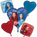 Disney Descendants 4 Foil Balloon Bouquet