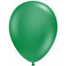 TUFTEX 17-Inch Crystal Emerald Green Latex Balloons, 50 Count
