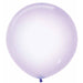 Crystal Pastel Lilac 24" Latex Balloons, 10 Pack