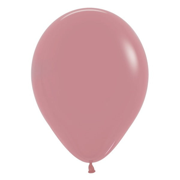 Deluxe Rosewood 24-Inch Latex Balloons, 10 Pack