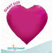 DecoChamp DecoHeart 68-Inch Hot Pink Heart Foil Balloon