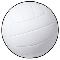 13.5-Inch Volleyball Cutout