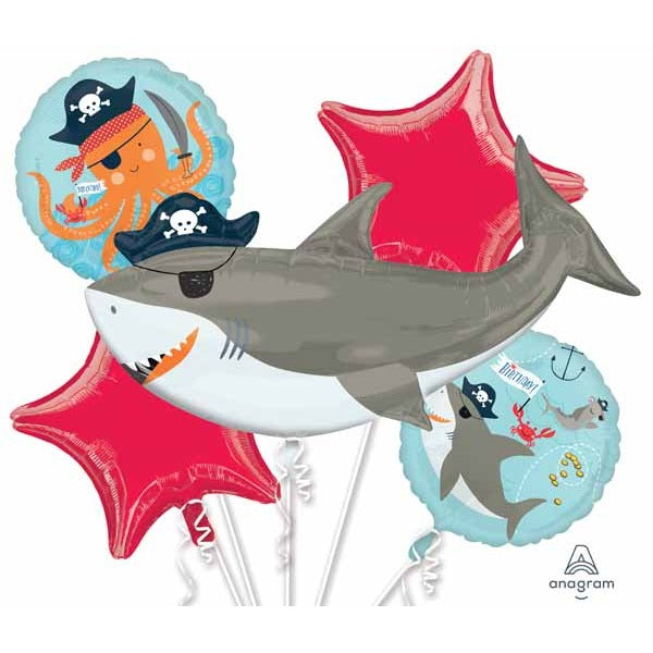 Ahoy Birthday Foil Balloon Bouquet