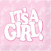 It's a Girl 2-Ply Luncheon Napkins, 16 Count