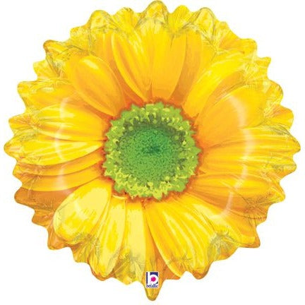 Bright Blooms Daisy Shaped Foil Balloon