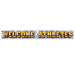 Welcome Athletes Metallic Fringe Banner, 5 ft
