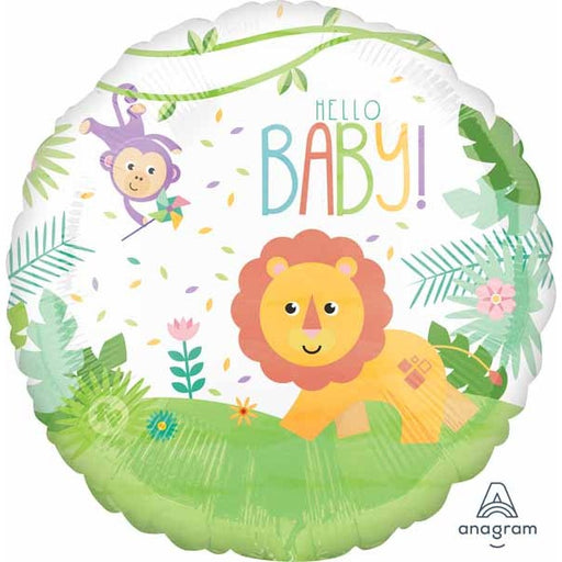 Hello Baby 18 Inch Round Foil Balloon
