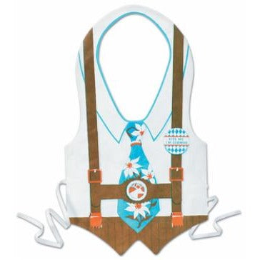 Plastic Oktoberfest Costume Vest